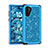 Silicone Matte Finish and Plastic Back Cover Case 360 Degrees Bling-Bling for Samsung Galaxy Note 10