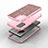 Silicone Matte Finish and Plastic Back Cover Case 360 Degrees Bling-Bling for Samsung Galaxy Note 20 5G