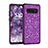 Silicone Matte Finish and Plastic Back Cover Case 360 Degrees Bling-Bling for Samsung Galaxy S10 Plus