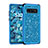 Silicone Matte Finish and Plastic Back Cover Case 360 Degrees Bling-Bling for Samsung Galaxy S10 Plus