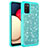 Silicone Matte Finish and Plastic Back Cover Case 360 Degrees Bling-Bling JX1 for Samsung Galaxy A02s