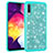 Silicone Matte Finish and Plastic Back Cover Case 360 Degrees Bling-Bling JX1 for Samsung Galaxy A50