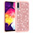 Silicone Matte Finish and Plastic Back Cover Case 360 Degrees Bling-Bling JX1 for Samsung Galaxy A50S