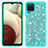 Silicone Matte Finish and Plastic Back Cover Case 360 Degrees Bling-Bling JX1 for Samsung Galaxy F12