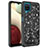 Silicone Matte Finish and Plastic Back Cover Case 360 Degrees Bling-Bling JX1 for Samsung Galaxy M12