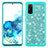 Silicone Matte Finish and Plastic Back Cover Case 360 Degrees Bling-Bling JX1 for Samsung Galaxy S20 5G