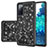 Silicone Matte Finish and Plastic Back Cover Case 360 Degrees Bling-Bling JX1 for Samsung Galaxy S20 FE (2022) 5G