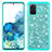 Silicone Matte Finish and Plastic Back Cover Case 360 Degrees Bling-Bling JX1 for Samsung Galaxy S20 Plus