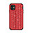 Silicone Matte Finish and Plastic Back Cover Case 360 Degrees Bling-Bling U01 for Apple iPhone 11