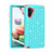 Silicone Matte Finish and Plastic Back Cover Case 360 Degrees Bling-Bling U01 for Samsung Galaxy Note 10