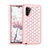 Silicone Matte Finish and Plastic Back Cover Case 360 Degrees Bling-Bling U01 for Samsung Galaxy Note 10