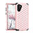 Silicone Matte Finish and Plastic Back Cover Case 360 Degrees Bling-Bling U01 for Samsung Galaxy Note 10