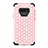 Silicone Matte Finish and Plastic Back Cover Case 360 Degrees Bling-Bling U01 for Samsung Galaxy Note 9