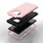 Silicone Matte Finish and Plastic Back Cover Case 360 Degrees Bling-Bling U01 for Samsung Galaxy Note 9