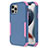 Silicone Matte Finish and Plastic Back Cover Case 360 Degrees for Apple iPhone 13 Pro Max