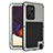 Silicone Matte Finish and Plastic Back Cover Case 360 Degrees for Samsung Galaxy Note 20 Ultra 5G Gray