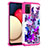 Silicone Matte Finish and Plastic Back Cover Case 360 Degrees JX1 for Samsung Galaxy A03s