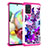 Silicone Matte Finish and Plastic Back Cover Case 360 Degrees JX1 for Samsung Galaxy A51 4G Hot Pink