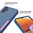 Silicone Matte Finish and Plastic Back Cover Case 360 Degrees MQ1 for Samsung Galaxy A32 4G