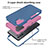 Silicone Matte Finish and Plastic Back Cover Case 360 Degrees MQ1 for Samsung Galaxy A32 5G