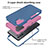 Silicone Matte Finish and Plastic Back Cover Case 360 Degrees MQ1 for Samsung Galaxy M32 5G