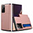 Silicone Matte Finish and Plastic Back Cover Case 360 Degrees N01 for Samsung Galaxy Note 20 Ultra 5G