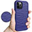 Silicone Matte Finish and Plastic Back Cover Case 360 Degrees R01 for Apple iPhone 12 Pro