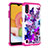 Silicone Matte Finish and Plastic Back Cover Case 360 Degrees U01 for Samsung Galaxy A01 SM-A015