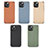 Silicone Matte Finish and Plastic Back Cover Case 360 Degrees U04 for Apple iPhone 13