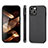 Silicone Matte Finish and Plastic Back Cover Case 360 Degrees U04 for Apple iPhone 15