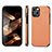 Silicone Matte Finish and Plastic Back Cover Case 360 Degrees U04 for Apple iPhone 15