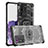 Silicone Matte Finish and Plastic Back Cover Case 360 Degrees WL1 for Samsung Galaxy S20 Ultra