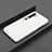 Silicone Matte Finish and Plastic Back Cover Case D01 for Xiaomi Mi Note 10 Pro White