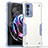 Silicone Matte Finish and Plastic Back Cover Case for Motorola Moto Edge 20 Pro 5G