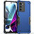 Silicone Matte Finish and Plastic Back Cover Case for Motorola Moto Edge S30 5G