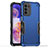 Silicone Matte Finish and Plastic Back Cover Case for Motorola Moto G71s 5G