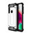 Silicone Matte Finish and Plastic Back Cover Case for Motorola Moto G8 Play