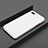 Silicone Matte Finish and Plastic Back Cover Case for Oppo AX5 White