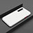 Silicone Matte Finish and Plastic Back Cover Case for Oppo K5 White