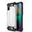 Silicone Matte Finish and Plastic Back Cover Case for Samsung Galaxy A02