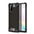 Silicone Matte Finish and Plastic Back Cover Case for Samsung Galaxy Note 20 Plus 5G Black