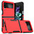 Silicone Matte Finish and Plastic Back Cover Case for Samsung Galaxy Z Flip4 5G