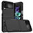 Silicone Matte Finish and Plastic Back Cover Case for Samsung Galaxy Z Flip4 5G