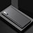 Silicone Matte Finish and Plastic Back Cover Case G01 for Samsung Galaxy Note 10 Black