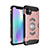 Silicone Matte Finish and Plastic Back Cover Case Magnetic for Apple iPhone 11 Rose Gold