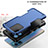 Silicone Matte Finish and Plastic Back Cover Case QW1 for Realme 9 4G