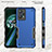 Silicone Matte Finish and Plastic Back Cover Case QW1 for Realme 9 5G