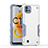 Silicone Matte Finish and Plastic Back Cover Case QW1 for Realme C11 (2021) White