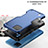 Silicone Matte Finish and Plastic Back Cover Case QW1 for Realme C20