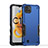 Silicone Matte Finish and Plastic Back Cover Case QW1 for Realme C20